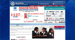 Desktop Screenshot of mahendratech.org